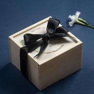 加購包裝 | 訂製心意刻字松木禮物盒包裝盒禮盒