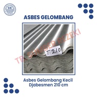Asbes Gelombang Kecio Djabesmen 210 Cm