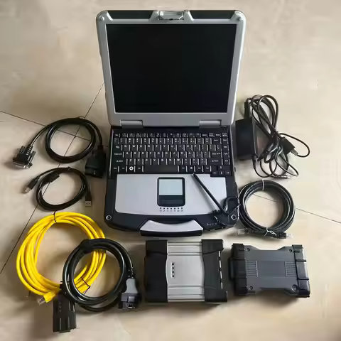 Diagnose Mb Star c6 Multiplexer Pro Super For Bmw Icom Next 2in1 Hdd 1tb Software with Laptop Cf31 i