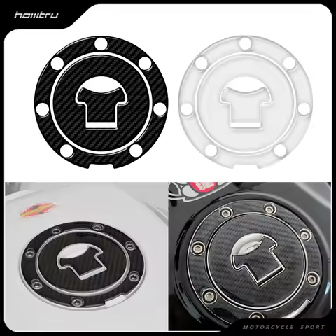 For Honda CB600 CB750 CBR600RR 900RR 1000RR Motorcycle Fuel Cap Protection Sticker with 7 Holes for 