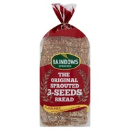 [Simply Organic] Rainbows 3 Seeds Sprouted Bread ( Flour Free } 450gm
