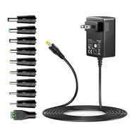 Universal Power Supply 9V 2A AC Adapter 100-240V AC to DC 9V 1.8A 1.5A 1A 0.8A 0.5A 450mA Power Adap