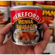 hereford vienna sausage 130 grams imported canned goods