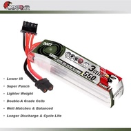 Coddar 3S 550mah 120C 11.1V FPV Drone Whoop Racing Lipo Battery