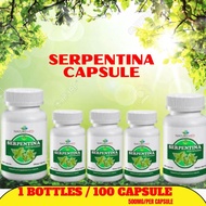 5 Bottles Serpentina Capsule(Organic Herbal Capsule)