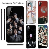 Silicone Phone Casing Soft Case Samsung Galaxy S21 S20 Ultra Lite Plus FE S21ultra s21fe s21+ s20+ s20ultra Cover LU26 BTS bangtan boys