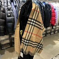 💎Han's house精品服飾💎 Burberry 圍巾 格紋 羊毛羊絨 中性 210X50 蘇格蘭制 現貨 原價30000