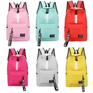🇲🇾 ARYANI Ready Stock Canvas School Bag Casual Backpack Bags Korean Travel Bag Pack Beg Sekolah Mura