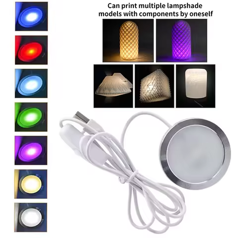 bambu lab led lamp kit 001 3D Printing DIY Model LED Lamp Kit 3d Printing Parts led lamp kit 001 rec