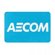 AECOM Logo Bathroom Anti-slip Floor Mat Toilet Toilet Foot Mat Door Absorb Water Quick-drying Entry 