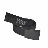 KATUN Hatred Alive Men's and Women's Belt, Thick Black Cotton, Buckle Head Model, Clip-on and
