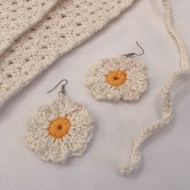 Fleur Earrings/daisy.
