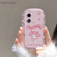 Hontinga Casing Untuk OPPO Reno 8 Pro T Z Reno8 Pro Reno8 T Reno8 Z 4G 5G Kartun Cinnamoroll Desain 