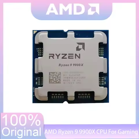 Original AMD Ryzen 9 9900X L3=64M 4.4GHz Naked packaging 12-Core 24-Thread Gaming Processor 4NM DDR5