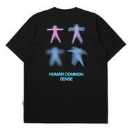 Tshirt Kaos Common Sense Black Kaos Baju 100% Cotton Men Women Short Sleeve Tshirt