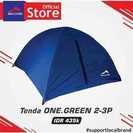 TENDA Malcone tent capacity 2/3 person double layer blue