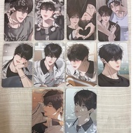 Photocard Mr.blue eighteen bed 18 Card manhwa BL