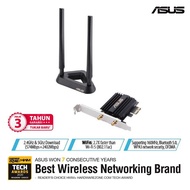 ASUS PCE-AX58BT Dual Band AX3000 PCI-E WiFi 6 Adapter with 2 Antenna M