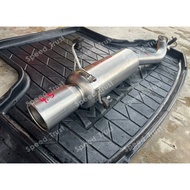 JDM Used Muffler Exhaust Ekzos Exzos FGK Fujitsubo Legalis Super R Original Japan Subaru Impreza WRX