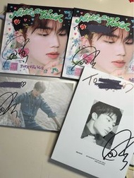ZEROBASEONE zb1 5 to簽單封/頁 park gunwook Signed Album