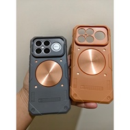 For Redmi K90 Pro Max k90 Game Case with Magnetic red copper heat dissipation cooling cover case Red