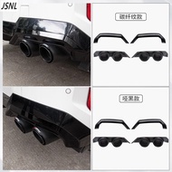 BMW 24-25 BMW 5-Series520i 525i 535i/i5 Four-Out Tail Throat Cover Modified Exhaust Pipe Tail Tip525