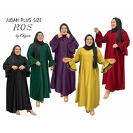 Jubah Murah Plus Size Muslimah Nursing Friendly | Ros