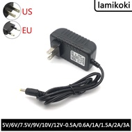 4.0*1.7mm 5V 6V 7.5V 9V 10V 12V 500MA 600MA 1A 1.5A 2A 3A Penyesuai Kuasa