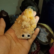 礦標方解花鐘乳石小刺蝟