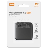 WD Element SE SSD Portable Storage 2TB ฮาร์ดดิสก์ เอส เอส ดี Harddisk SSD ประกัน Synnex 3 ปี