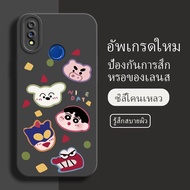 เคส realme 3 pro ซอฟท์แวร์แองเจิลอาย กันรอย กันน้ำ ฝาหลังลื่น ปกเต็ม ไม่ติดขอบ ไม่ติดฟิล์มมือถือ การ