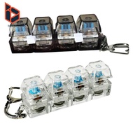 [Blesiya] Keyboard Fidget Clicker Toy Keychain Decompression Button Finger Clicker Toy