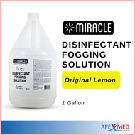 ⦁ ❤ ▼ ♞Miracle Disinfectant Fogging Solution Original Lemon - 1 Gallon