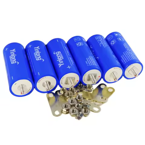 6/48pcs new Yinlong 2.3v 45ah LTO 66160 lithium titanate battery DIY 12V 24V 48V solar storage RV ca