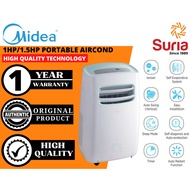 Midea 1HP/1.5HP Portable Air Conditioner MPF-09CRN1 MPF-12CRN1