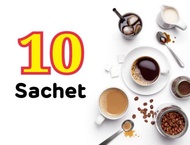 Top White Coffee Top Kopi putih isi 10 sachet kopi bubuk instan