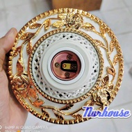 FITING LAMPU HIAS ORNAMEN PLAFON GYPSUM PVC GRC