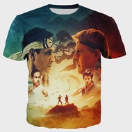 Cobra Kai T Dicetak Tshirts Harajuku Gaya Tshirt Streetwear
