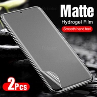 OnePlus11 OnePlus11R OnePlus12 OnePlus12R 1-2Pcs 400D Matte Frosted Soft Hydrogel Film For OnePlus 1