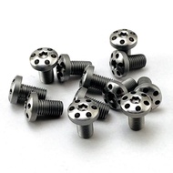 Customized 1911 Grips Screw Stainless Steel CNC Manufacturing T8 Plum Blossom Screw