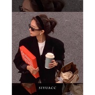 Fever Same Style Velvet Headband Autumn Winter Simple Temperament Pure Desire High Headband Wide-Bri