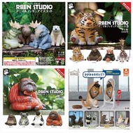 全新 日版 奇譚 Kitan Rben Studio 史上最大级 動物 Vol 1 Animal Animals 肥肥 扭蛋 駝鹿 大象 鱷魚 北極熊 Vol 3 老虎 樹懶 喜馬拉雅 小熊貓 長頸鹿