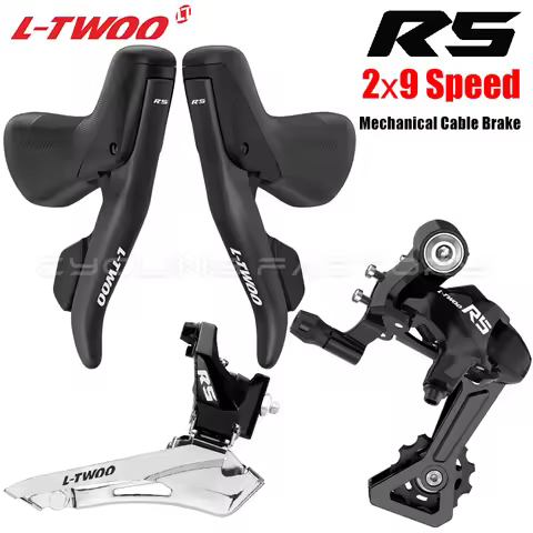 LTWOO R5 2x9 Speed Road Bike Mechanical Cable Brake Actuation Groupset STI Rear Derailleur Bicycle P