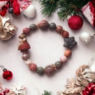 阿拉善聖誕樹珍珠設計款手串