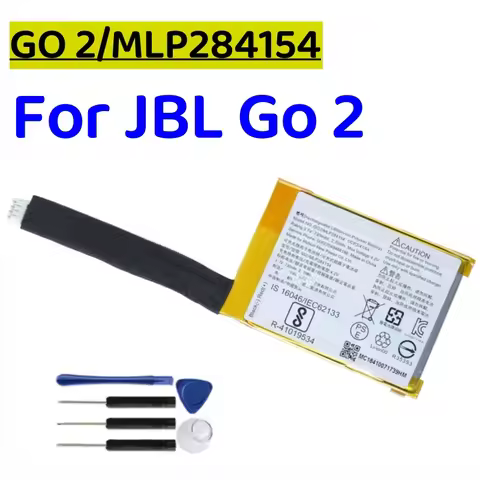 730mAh MLP284154 Battery For JBL Go 2 GO2 Bluetooth Audio Speaker Batterie Accumulator + free tools