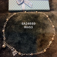 925 silver anklet