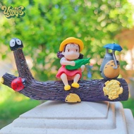 (Unique) 1 Set Birthday Gift Anime My Neighbor Hayao Miyazaki Totoro Action Figure Toy Mini Aquarium