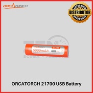 ORCATORCH 21700 TYPE C USB Rechargeable Battery 5000mAh