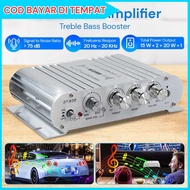 COD CLAITE Audio Amplifier Ampli Mobil Avanza HiFi Stereo Full Super Power Treble Bass Booster 12 V