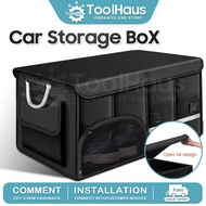 Car Boot Organiser Foldable Waterproof Car Trunk 36/72/92/112L Foldable Storage Box Trunk Car Boot S